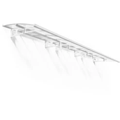 Auvent Marquise En Polycarbonate 6mm Bordeaux™ 6690 – Canopia By Palram -Abri De Jardin auvent marquise en polycarbonate 6mm bordeaux 6690 palram canopia 2