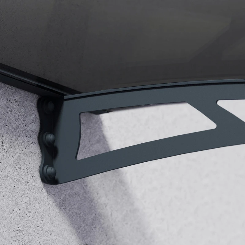 Auvent Marquise Gris AQUILA™ 3000 - Canopia By Palram 6 Auvent Marquise Gris AQUILA™ 3000 - Canopia By Palram – Image 4