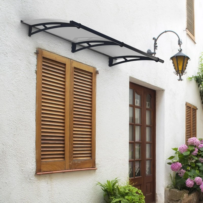 Auvent Marquise Transparent AQUILA™ 2050 - Palram - Canopia 4 Auvent Marquise Transparent AQUILA™ 2050 - Palram - Canopia – Image 2