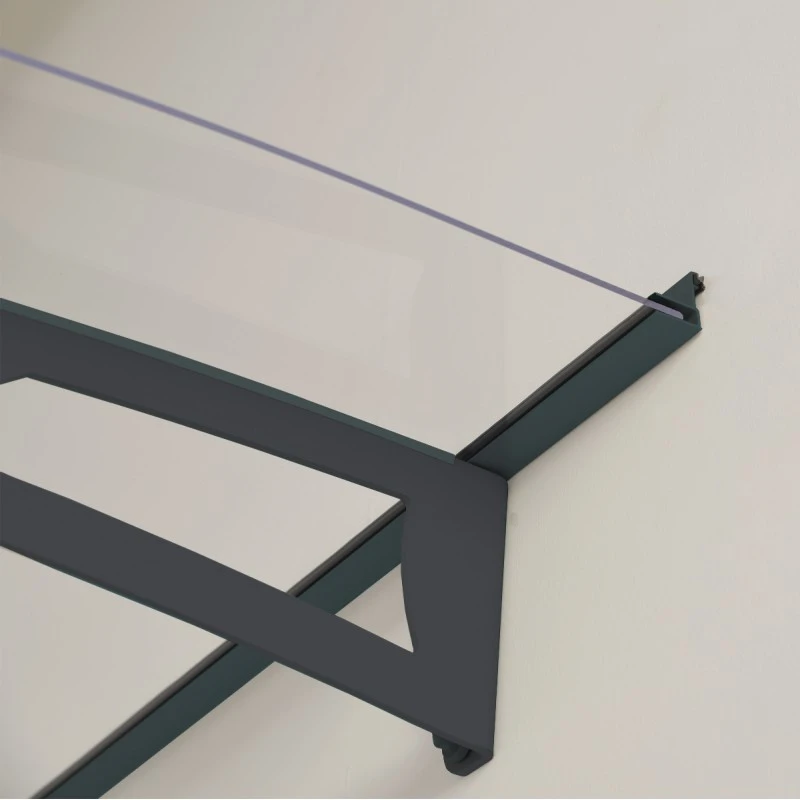 Auvent Marquise Transparent AQUILA™ 3000 - Palram - Canopia 6 Auvent Marquise Transparent AQUILA™ 3000 - Palram - Canopia – Image 4