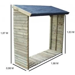 Bucher Mural 2 Stères En Bois Massif Certifié FSC Traité Autoclave 10 Bucher Mural 2 Stères En Bois Massif Certifié FSC Traité Autoclave -Abri De Jardin bucher mural en bois massif certifie traite autoclave 2