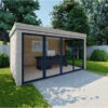 Bureau De Jardin En Bois Massif 11,8m² - Madriers 40mm Gardy Shelter 2 Bureau De Jardin En Bois Massif 11,8m² - Madriers 40mm Gardy Shelter -Abri De Jardin bureau de jardin en bois massif 118m madriers 40mm gardy shelter