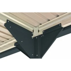 Carport 1 Voiture En Métal Anthracite 15,58m² - DURAMAX 12 Carport 1 Voiture En Métal Anthracite 15,58m² - DURAMAX -Abri De Jardin carport 1 voiture en metal anthracite 1558m duramax 4