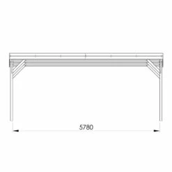 Carport Double 31m² En Bois Autoclave FSC Jean – Forest Style 8 Carport Double 31m² En Bois Autoclave FSC Jean – Forest Style -Abri De Jardin carport double 31m en bois autoclave fsc jean forest style 3