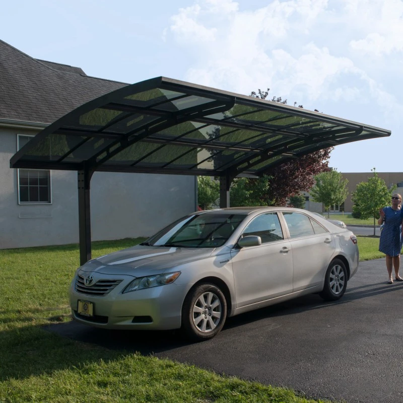 Carport En Alu Gris Et Polycarbonate Arizona Breeze 5000 - Palram - Canopia 3 Carport En Alu Gris Et Polycarbonate Arizona Breeze 5000 - Palram - Canopia