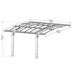 Carport En Alu Gris Et Polycarbonate Arizona Breeze 5000 - Palram - Canopia 10 Carport En Alu Gris Et Polycarbonate Arizona Breeze 5000 - Palram - Canopia -Abri De Jardin carport en alu anthracite et polycarbonate arizona breeze 5000 palram 1 2