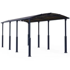 Carport En Alu Gris Et Polycarbonate 1 Voiture 31m² Arcadia Alpine 8500 - Canopia 12 Carport En Alu Gris Et Polycarbonate 1 Voiture 31m² Arcadia Alpine 8500 - Canopia -Abri De Jardin carport en alu gris et polycarbonate 1 voiture 31m arcadia alpine 8500 canopia 4