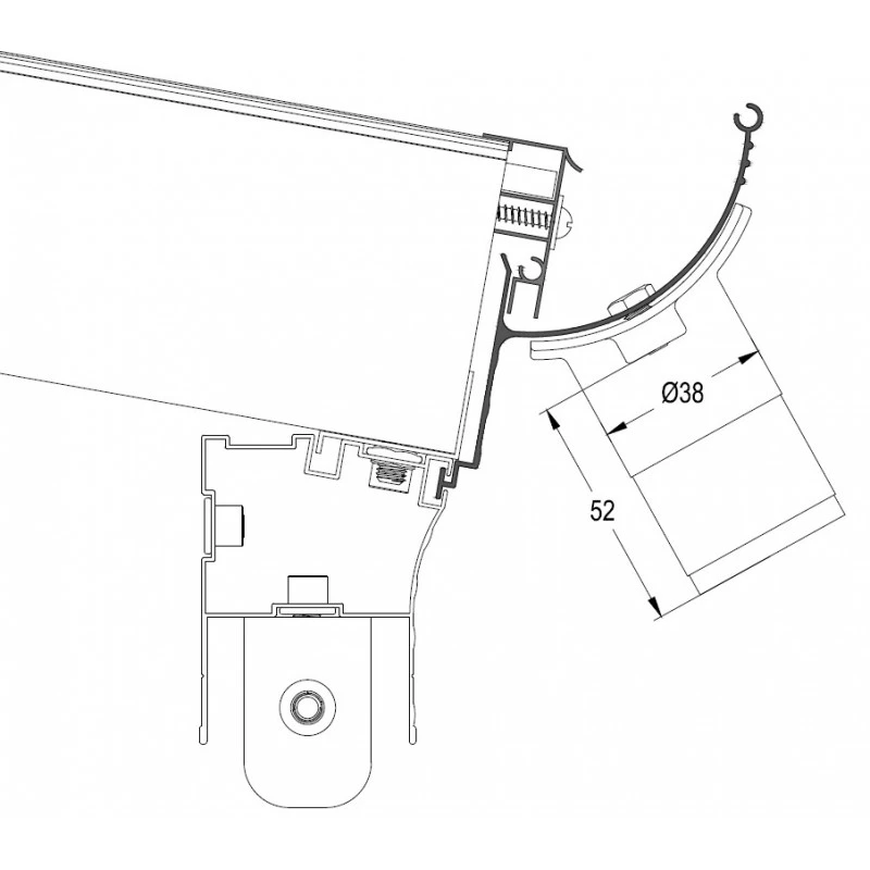 Carport En Aluminium Blanc 3x5,05m Et Polycarbonate 6mm X-METAL 7 Carport En Aluminium Blanc 3x5,05m Et Polycarbonate 6mm X-METAL – Image 5
