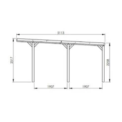 Carport Simple En Bois FSC Autoclave Marron + Couverture En Polycarbonate 16,5m² Victor - Forest Style 9 Carport Simple En Bois FSC Autoclave Marron + Couverture En Polycarbonate 16,5m² Victor - Forest Style -Abri De Jardin carport simple en bois fsc autoclave marron couverture en polycarbonate 165m victor forest style 2