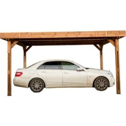 Carport THONES 17,54m² En Bois Massif Avec Toit Bac Acier HABRITA 8 Carport THONES 17,54m² En Bois Massif Avec Toit Bac Acier HABRITA -Abri De Jardin carport thones 1764m en bois massif avec toit bac acier habrita 2
