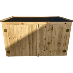 Coffre De Jardin En Bois Traité 28mm 2000L LARGO Noir - Gardy Shelter 10 Coffre De Jardin En Bois Traité 28mm 2000L LARGO Noir - Gardy Shelter -Abri De Jardin coffre de jardin en bois traite 28mm 2000l largo noir gardy shelter 2