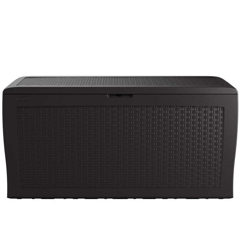 Coffre De Jardin En Résine Anthracite 270L Samoa – Keter 4 Coffre De Jardin En Résine Anthracite 270L Samoa – Keter – Image 2