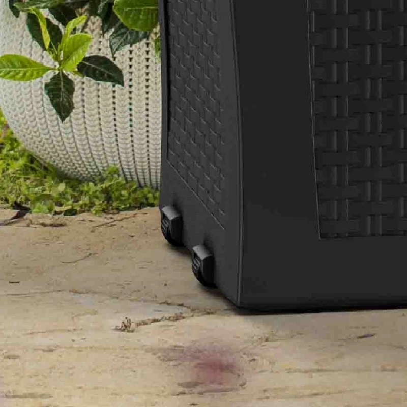 Coffre De Jardin En Résine Anthracite 270L Samoa – Keter 8 Coffre De Jardin En Résine Anthracite 270L Samoa – Keter – Image 6