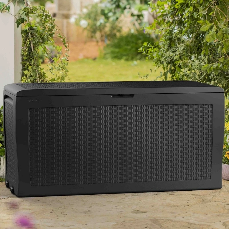 Coffre De Jardin En Résine Anthracite 270L Samoa – Keter 3 Coffre De Jardin En Résine Anthracite 270L Samoa – Keter