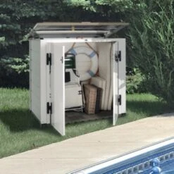 Coffre De Jardin En Résine Avec Plancher 1100L BOX EVO 100 – Garofalo