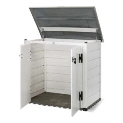 Coffre De Jardin En Résine Avec Plancher 1100L BOX EVO 100 – Garofalo -Abri De Jardin coffre de jardin en resine avec plancher 1100l box evo 100 garofalo 5