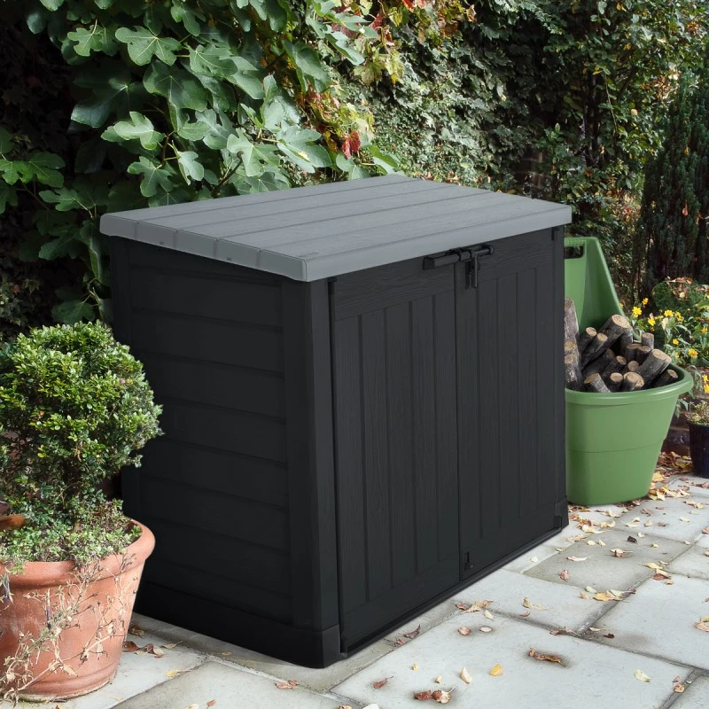 Coffre De Jardin Multifonctions En Résine 1200L Toit Plat Noir - Keter 3 Coffre De Jardin Multifonctions En Résine 1200L Toit Plat Noir - Keter