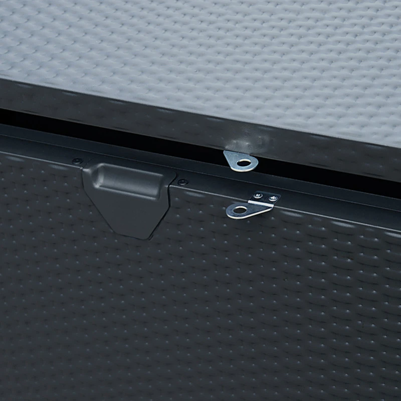 Coffre De Rangement En Métal 509L Anthracite 0,9m² Shelter Logic 5 Coffre De Rangement En Métal 509L Anthracite 0,9m² Shelter Logic – Image 3