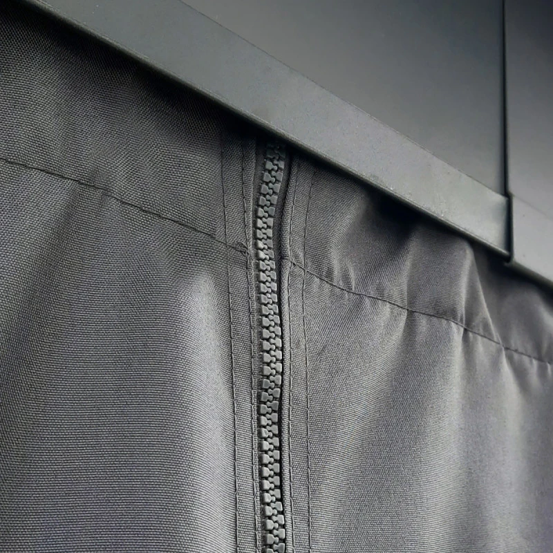 Ensemble De Rideaux 4 Pièces Pour Pergolas Dallas 4300 De 15,5m² - Palram - Canopia 8 Ensemble De Rideaux 4 Pièces Pour Pergolas Dallas 4300 De 15,5m² - Palram - Canopia – Image 6