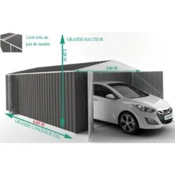 Garage En Acier Zincalume Colorbond 20,1m² Grande Hauteur EASYSHED 12 Garage En Acier Zincalume Colorbond 20,1m² Grande Hauteur EASYSHED -Abri De Jardin garage en acier zincalume colorbond 1995m grande hauteur easyshed 4