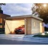 Garage En Bois Massif 20,78m² Toit Plat – Madriers 40mm - Karibu 1 Garage En Bois Massif 20,78m² Toit Plat – Madriers 40mm - Karibu -Abri De Jardin garage en bois massif 2078m toit plat madriers 40mm karibu