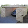 Garage En Bois Massif 21,46m² – Madriers 28mm – Toiture En Bac Acier – Habrita 2 Garage En Bois Massif 21,46m² – Madriers 28mm – Toiture En Bac Acier – Habrita -Abri De Jardin garage en bois massif 2146m madriers 28mm toiture en bac acier habrita