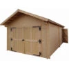 Garage En Bois Massif 24,23m² – Madriers 60mm – Habrita 2 Garage En Bois Massif 24,23m² – Madriers 60mm – Habrita -Abri De Jardin garage en bois massif 2423m madriers 60mm habrita
