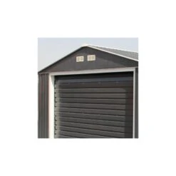 Garage En Métal Anthracite 19,95m² Grande Hauteur H.2,60m DURAMAX -Abri De Jardin garage en metal anthracite 1995m grande hauteur h260m duramax 5