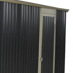 Garage Métal Anthracite 15,14m² Porte Enroulable + Kit D'ancrage X-METAL 11 Garage Métal Anthracite 15,14m² Porte Enroulable + Kit D'ancrage X-METAL -Abri De Jardin garage metal anthracite 1514m porte enroulable kit d ancrage x metal 3