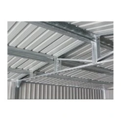 Garage Métal Anthracite Double Portes 19,61m² + Kit D'ancrage X-METAL 10 Garage Métal Anthracite Double Portes 19,61m² + Kit D'ancrage X-METAL -Abri De Jardin garage metal anthracite double portes 1961m kit d ancrage x metal 2