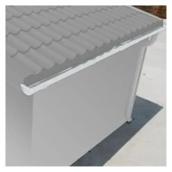 Kit Gouttières Blanc - Pack Prêt à La Pose Pour Abri Grosfillex 7,5m² 9 Kit Gouttières Blanc - Pack Prêt à La Pose Pour Abri Grosfillex 7,5m² -Abri De Jardin kit gouttieres blanc pack pret a la pose pour abri grosfillex 75m 3
