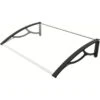 Marquise De Porte Et Fenêtre 120x80cm En Polycarbonate 3 Mm – HABRITA -Abri De Jardin marquise de porte et fenetre 120x80cm en polycarbonate 3 mm habrita