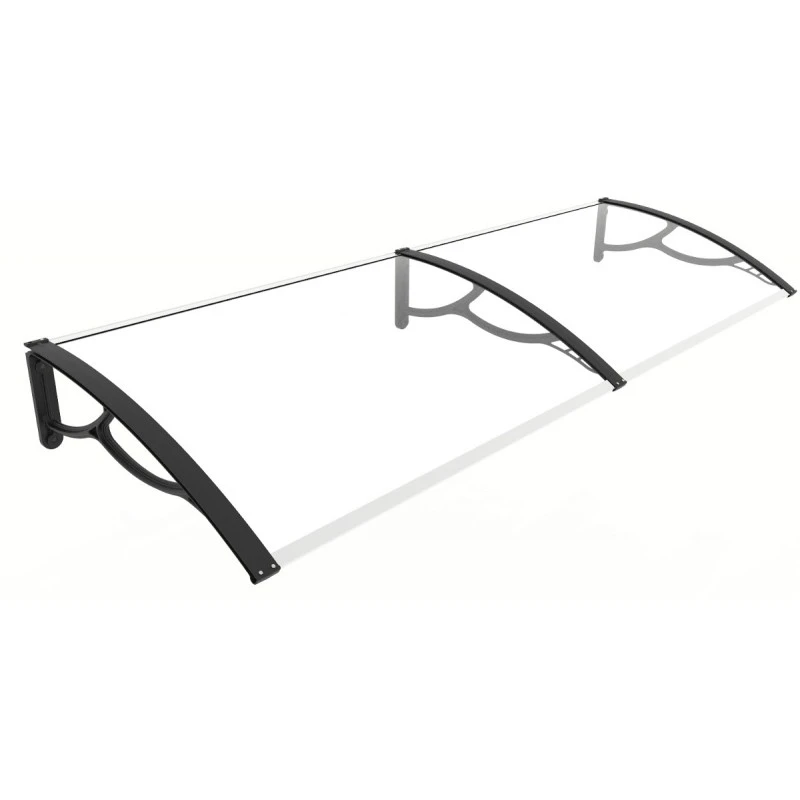 Marquise De Porte Extra Large 200x80cm En Polycarbonate 3 Mm – HABRITA 3 Marquise De Porte Extra Large 200x80cm En Polycarbonate 3 Mm – HABRITA