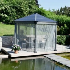 Moustiquaire En Polyester Léger Pour Pergola Roma™ Et Monaco™- Palram - Canopia 12 Moustiquaire En Polyester Léger Pour Pergola Roma™ Et Monaco™- Palram - Canopia -Abri De Jardin moustiquaire en polyester leger pour pergola roma palram 4