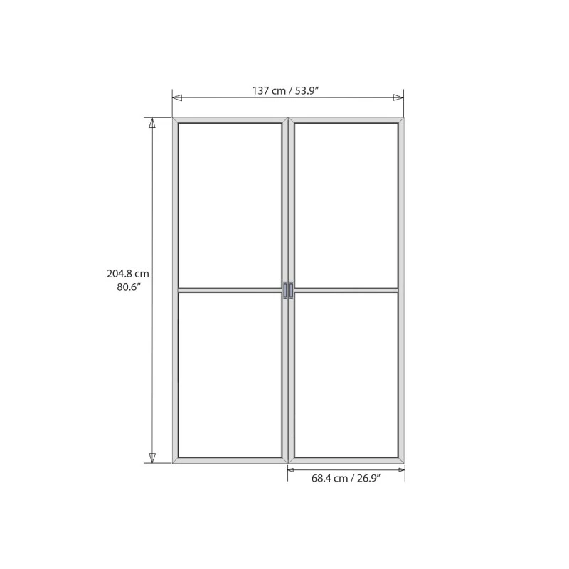Moustiquaire Pour Vérandas Sanremo Et Ledro En Alu Gris Et Polyester - Canopia 6 Moustiquaire Pour Vérandas Sanremo Et Ledro En Alu Gris Et Polyester - Canopia – Image 4