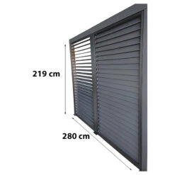 Panneaux De Ventelles Amovibles Pour Côté 3m Des Pergolas Bioclimatiques 7,20m² Et 10,80m² HABRITA 11 Panneaux De Ventelles Amovibles Pour Côté 3m Des Pergolas Bioclimatiques 7,20m² Et 10,80m² HABRITA -Abri De Jardin panneaux de ventelles amovibles pour cote 3m des pergolas bioclimatiques 720m et 1080m habrita 3