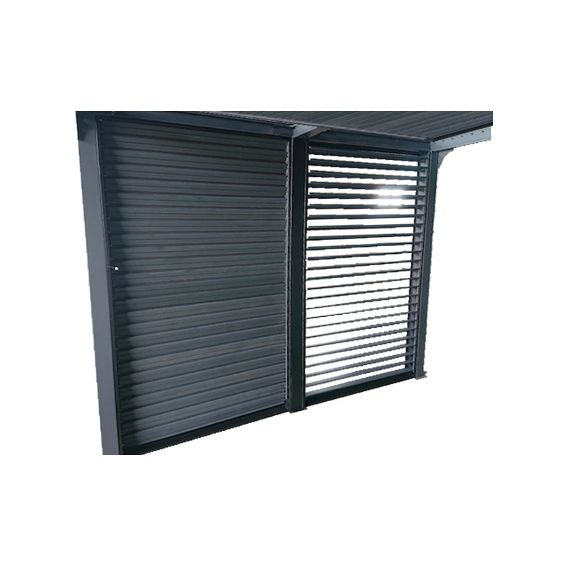 Panneaux De Ventelles Amovibles Pour Côté 3m Des Pergolas Bioclimatiques 7,20m² Et 10,80m² HABRITA 8 Panneaux De Ventelles Amovibles Pour Côté 3m Des Pergolas Bioclimatiques 7,20m² Et 10,80m² HABRITA – Image 6