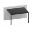 Pergola Adossée Bioclimatique En Aluminium Gris Anthracite 300x300cm Avec Lames Grises APOLO - GardenGate -Abri De Jardin pergola adossee bioclimatique en aluminium gris anthracite 300x300cm avec lames grises apolo gardengate