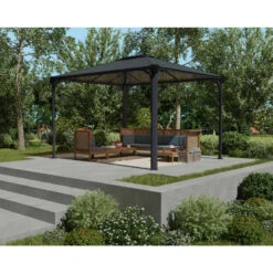 Pergola Aluminium Et Polycarbonate 360x296cm Martinique™ 3600 - Canopia 7 Pergola Aluminium Et Polycarbonate 360x296cm Martinique™ 3600 - Canopia -Abri De Jardin pergola aluminium et polycarbonate 360x296cm martinique 3600 canopia 2