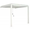 Pergola Bioclimatique Adossée En Alu Blanc 3x3m Ombrea 1 Pergola Bioclimatique Adossée En Alu Blanc 3x3m Ombrea -Abri De Jardin pergola bioclimatique adossee en alu blanc 3x3m ombrea