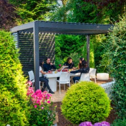 Pergola Bioclimatique Autoportante En Alu Anthracite 3x4m Ombrea 11 Pergola Bioclimatique Autoportante En Alu Anthracite 3x4m Ombrea -Abri De Jardin pergola bioclimatique autoportante en alu anthracite 3x4m ombrea 3