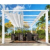 Pergola En Aluminium Blanc 350x350cm Florida – PARAGON OUTDOOR -Abri De Jardin pergola en aluminium blanc 350x350cm florida paragon outdoor