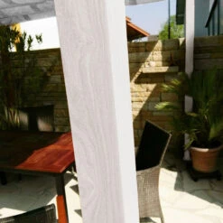 Pergola En Aluminium Blanc 350x350cm Florida – PARAGON OUTDOOR -Abri De Jardin pergola en aluminium blanc 350x350cm florida paragon outdoor 5