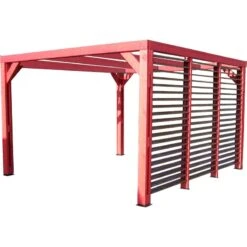 Abri De Jardin -Abri De Jardin pergola thermauvent 1067m paroi avec ventelles mobiles habrita 1