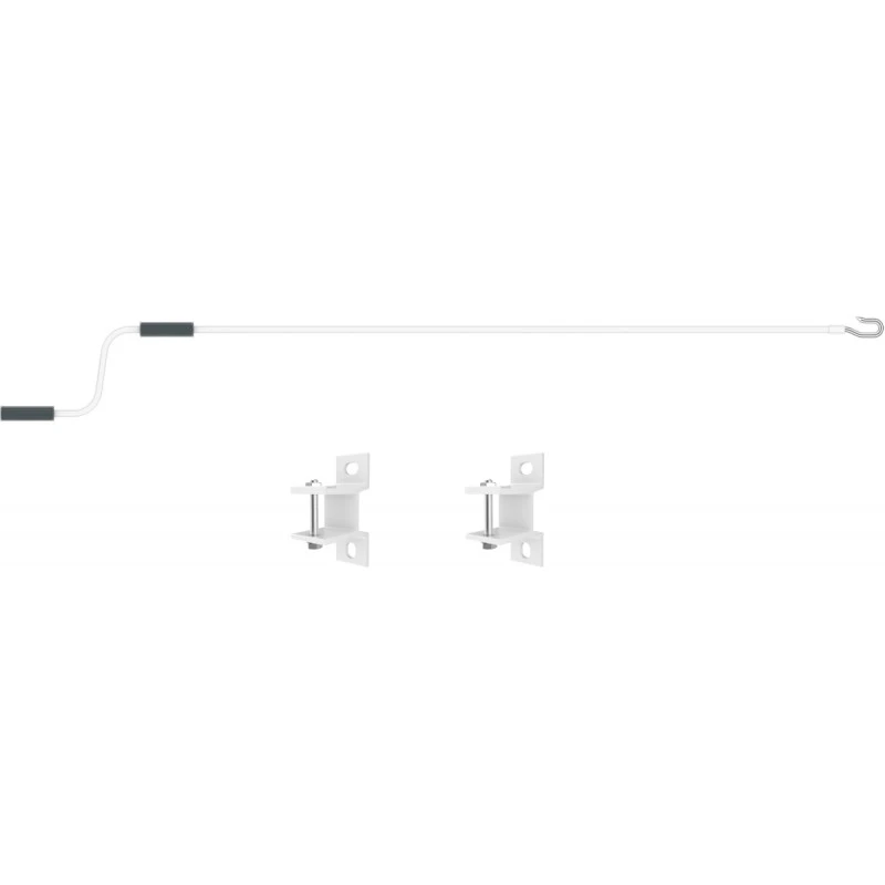 Store Banne Manuel 350x250cm DECO Toile Polyester Beige - X-METAL 4 Store Banne Manuel 350x250cm DECO Toile Polyester Beige - X-METAL – Image 2