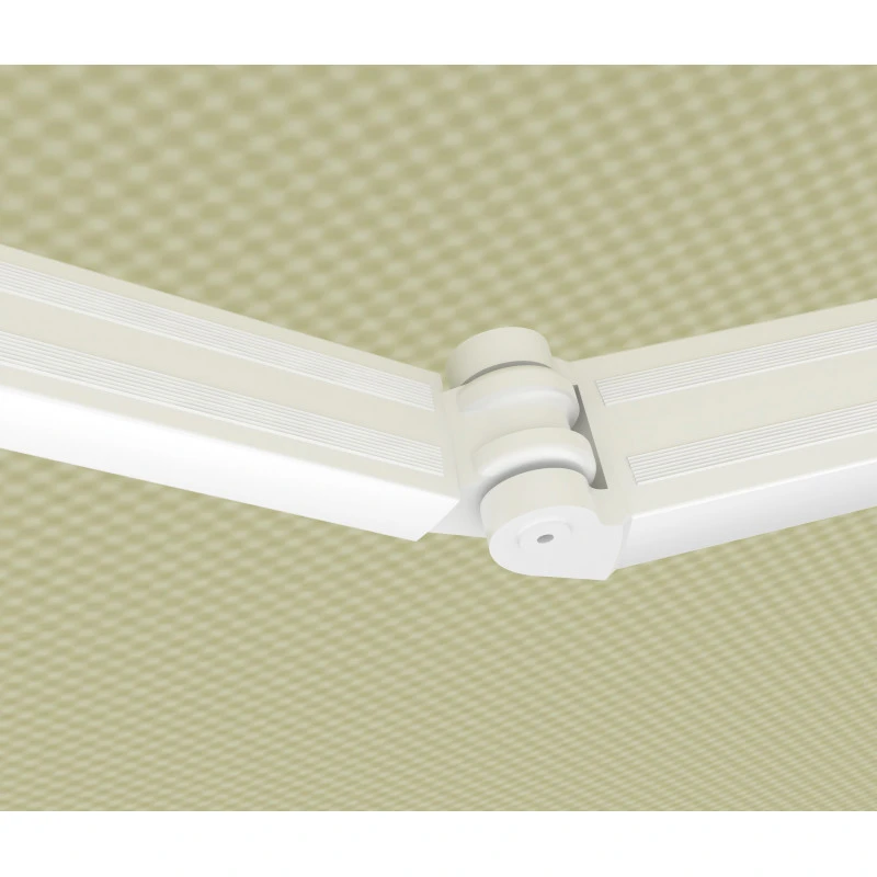 Store Banne Manuel 350x250cm DECO Toile Polyester Beige - X-METAL 8 Store Banne Manuel 350x250cm DECO Toile Polyester Beige - X-METAL – Image 6