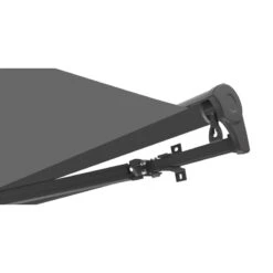 Store Banne Manuel 395x300cm DECO Toile Polyester Grise - X-METAL 11 Store Banne Manuel 395x300cm DECO Toile Polyester Grise - X-METAL -Abri De Jardin store banne manuel 395x300cm deco toile polyester grise x metal 3