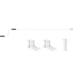 Store Banne Motorisé 300x250cm LUXO Toile Polyester Beige - X-METAL -Abri De Jardin store banne motorise 300x250cm luxo toile polyester beige x metal 2