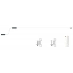 Store Banne Motorisé 350x250cm EASY Toile Polyester Beige - X-METAL -Abri De Jardin store banne motorise 350x250cm easy toile polyester beige x metal 2