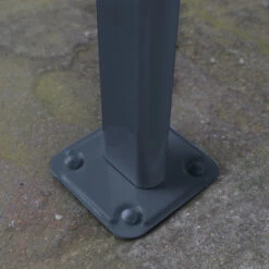 Toit De Terrasse 295x619cm En Aluminium Gris Et Polycarbonate 6mm SIERRA - Canopia By Palram -Abri De Jardin toit de terrasse 295x619cm en aluminium gris et polycarbonate 6mm sierra canopia by palram 5